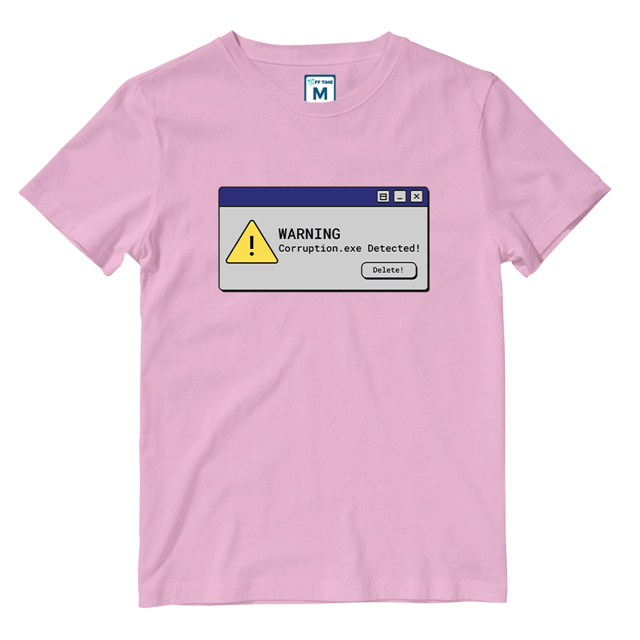 Cotton Shirt: Corruption.Exe