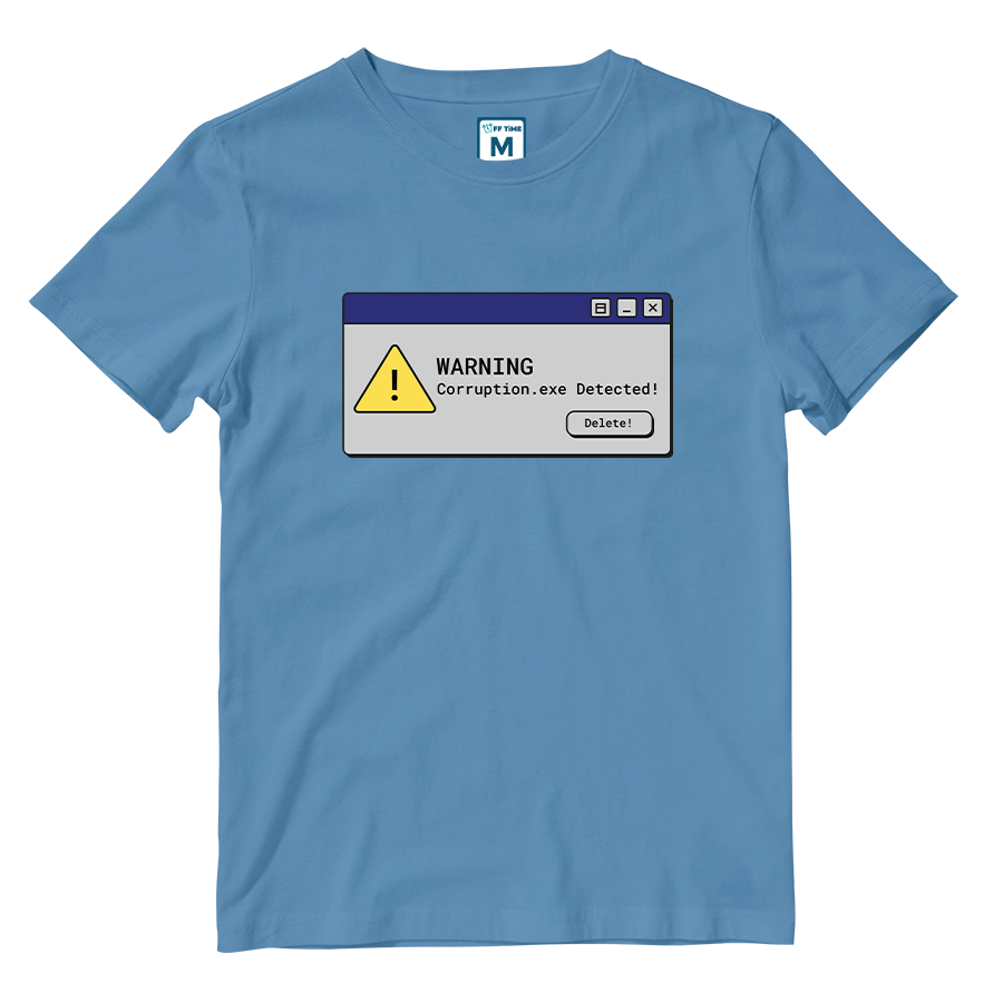 Cotton Shirt: Corruption.Exe