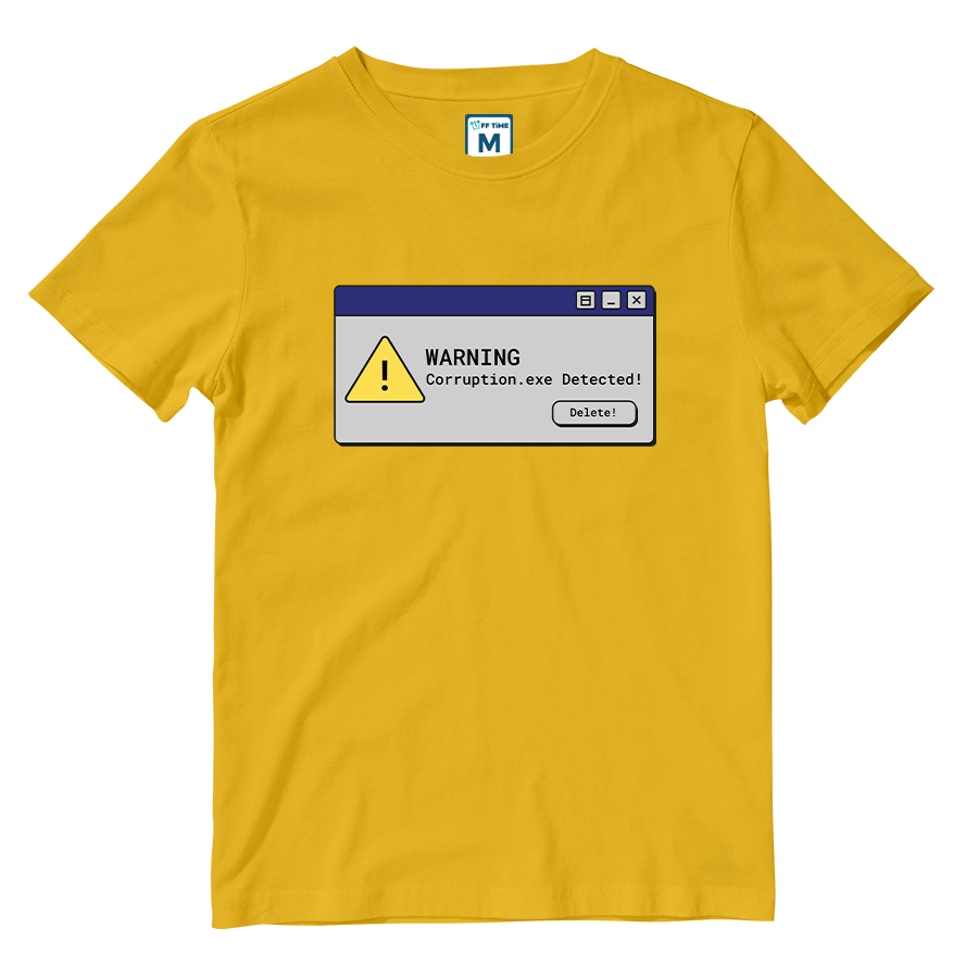 Cotton Shirt: Corruption.Exe