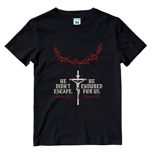 Cotton Shirt: Cross and Thorns