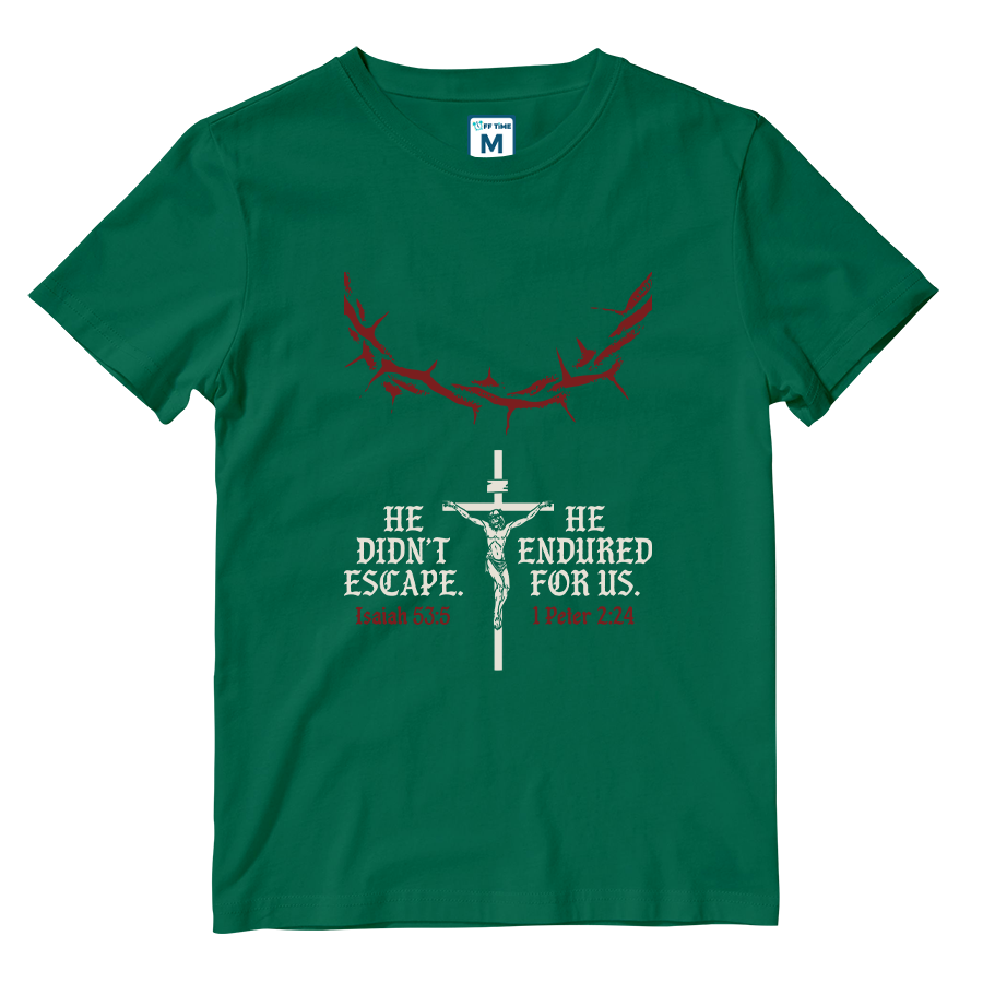 Cotton Shirt: Cross and Thorns