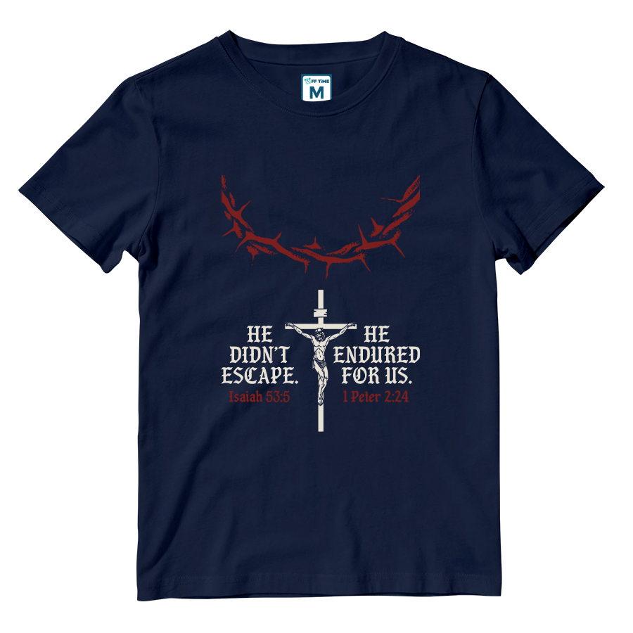 Cotton Shirt: Cross and Thorns