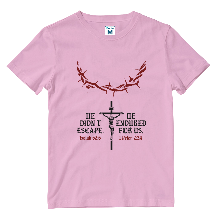 Cotton Shirt: Cross and Thorns