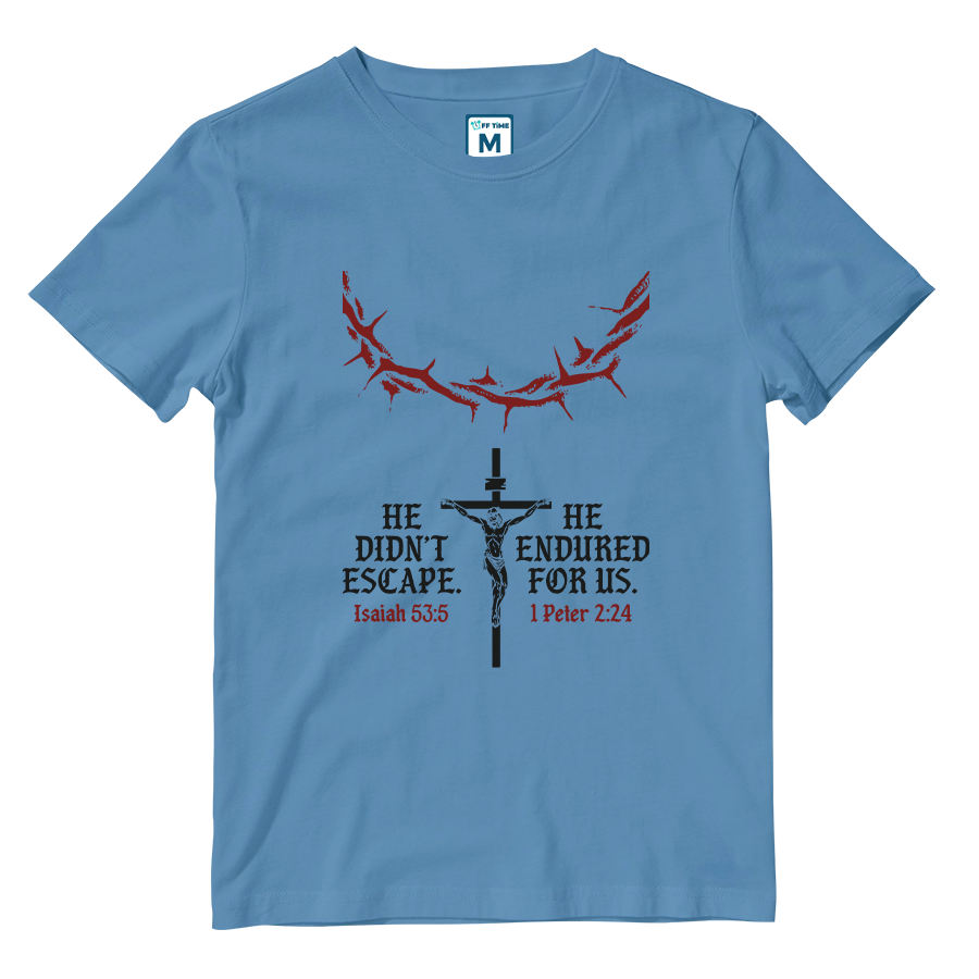 Cotton Shirt: Cross and Thorns