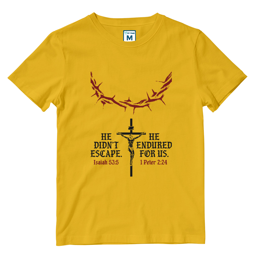 Cotton Shirt: Cross and Thorns