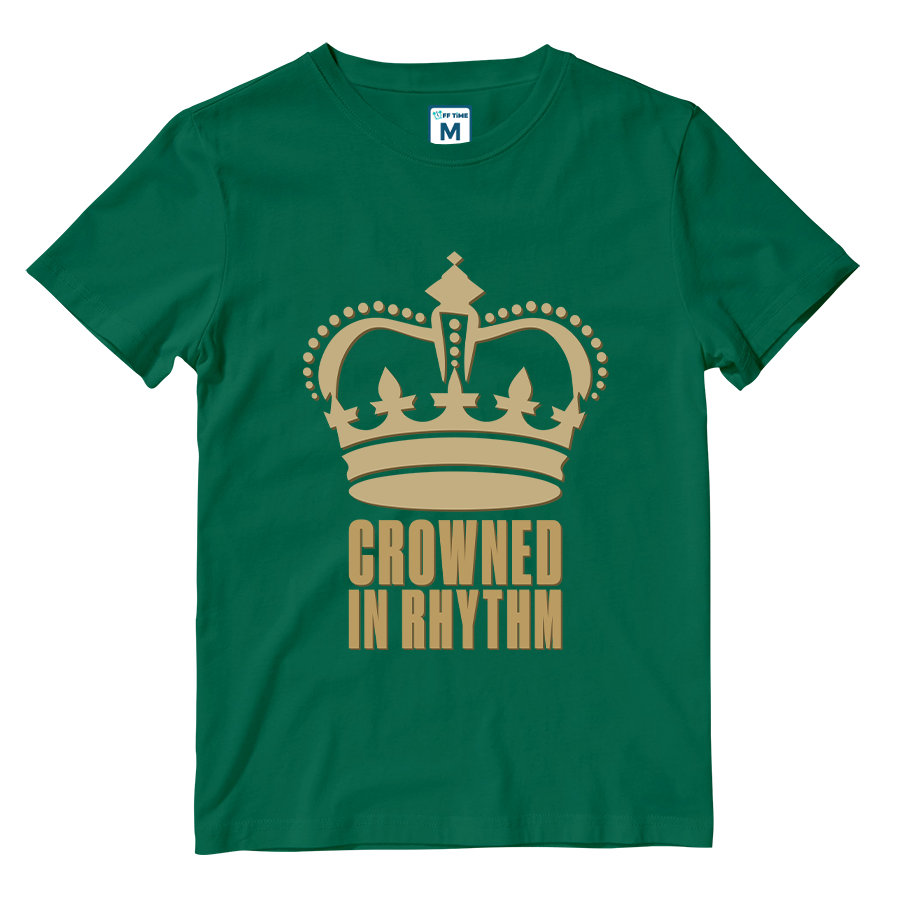 Cotton Shirt: Crowned In Rhythm