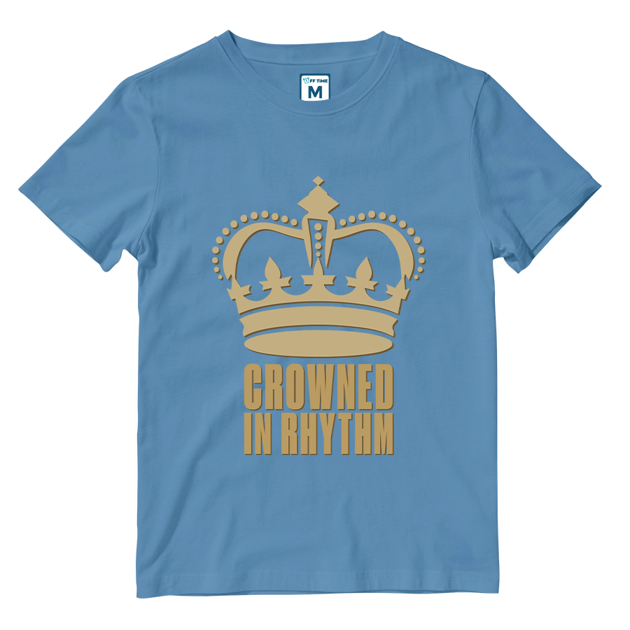 Cotton Shirt: Crowned In Rhythm
