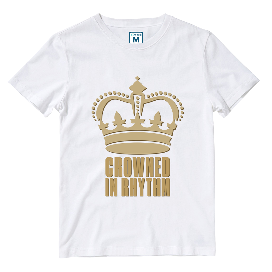 Cotton Shirt: Crowned In Rhythm