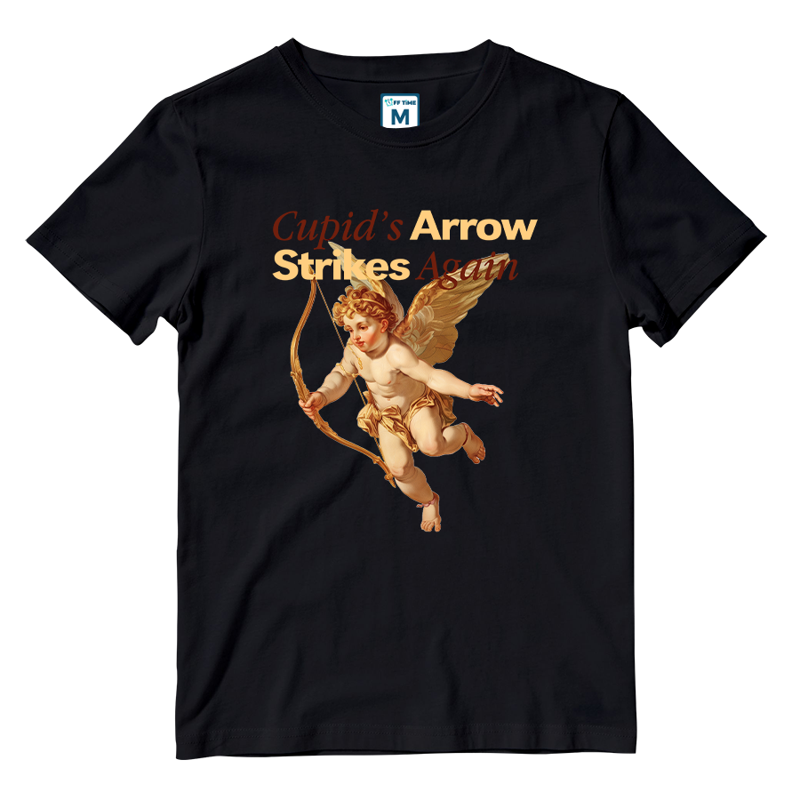 Cotton Shirt: Cupid's Arrow Strikes Again