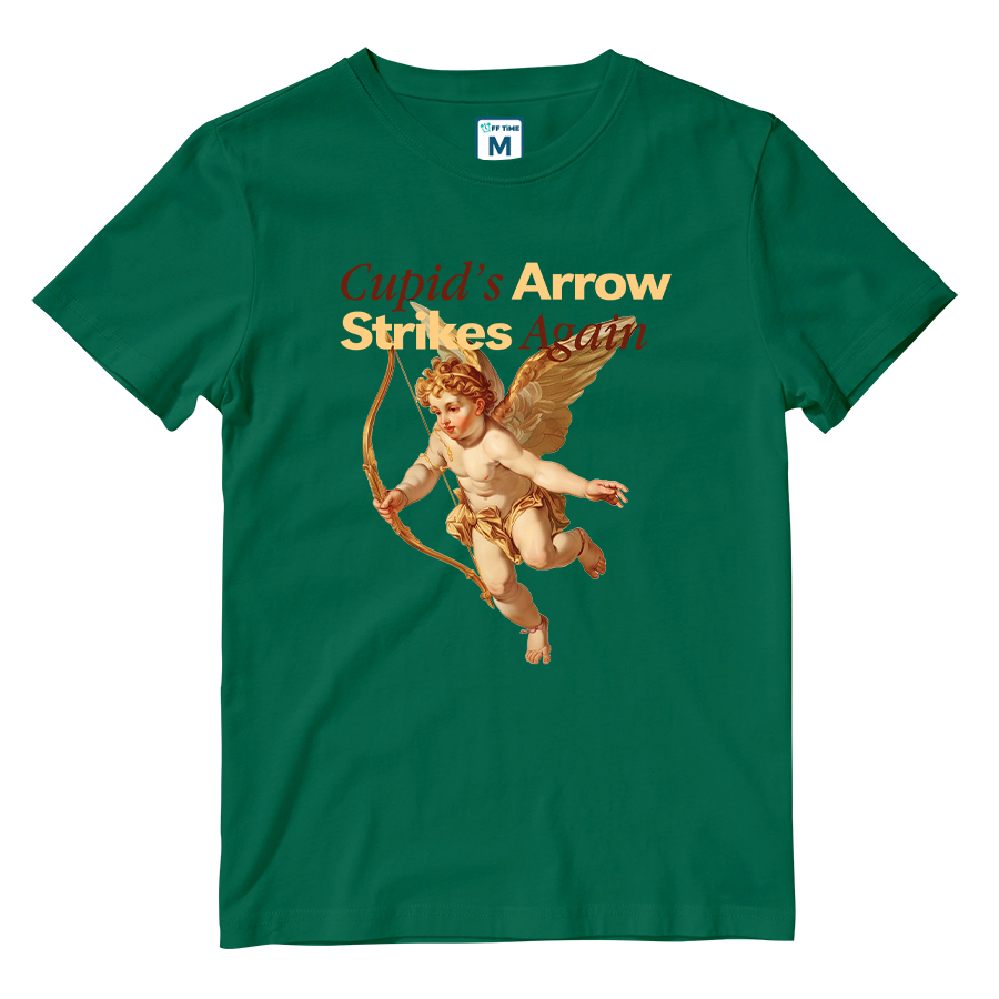 Cotton Shirt: Cupid's Arrow Strikes Again