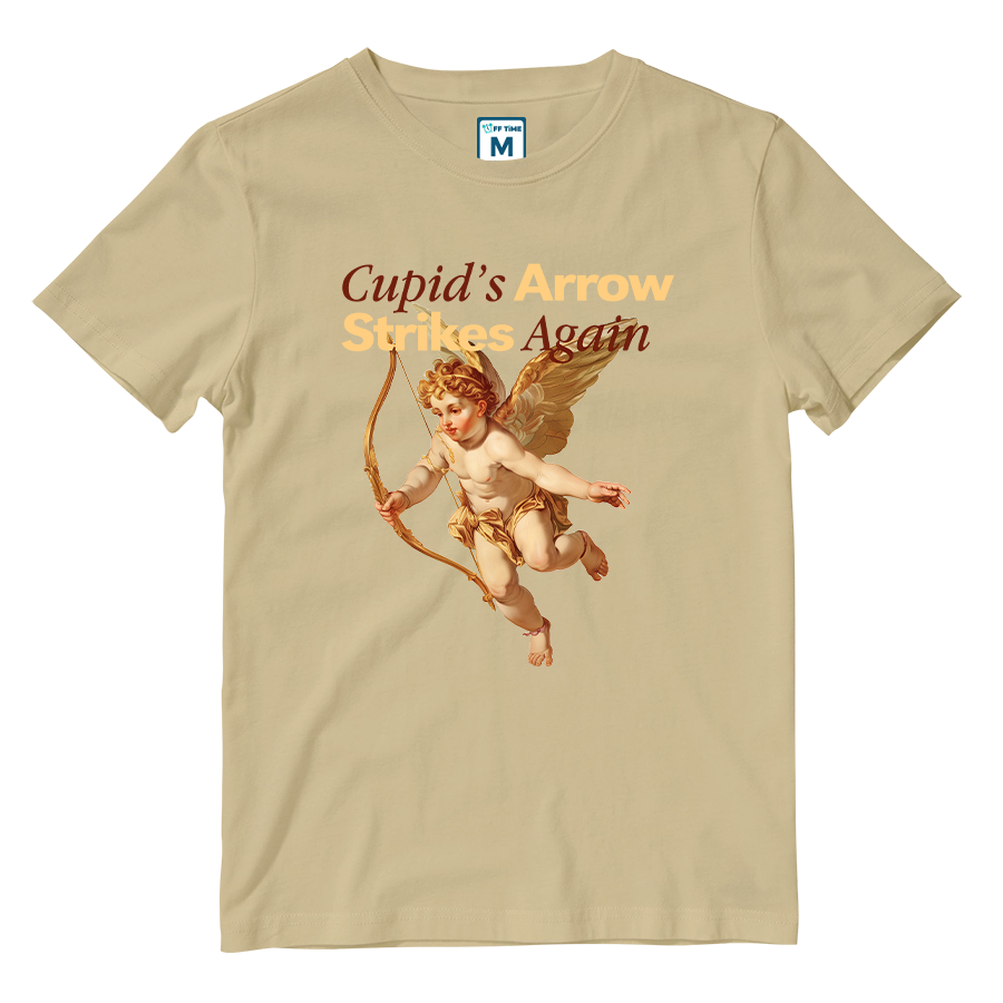 Cotton Shirt: Cupid's Arrow Strikes Again