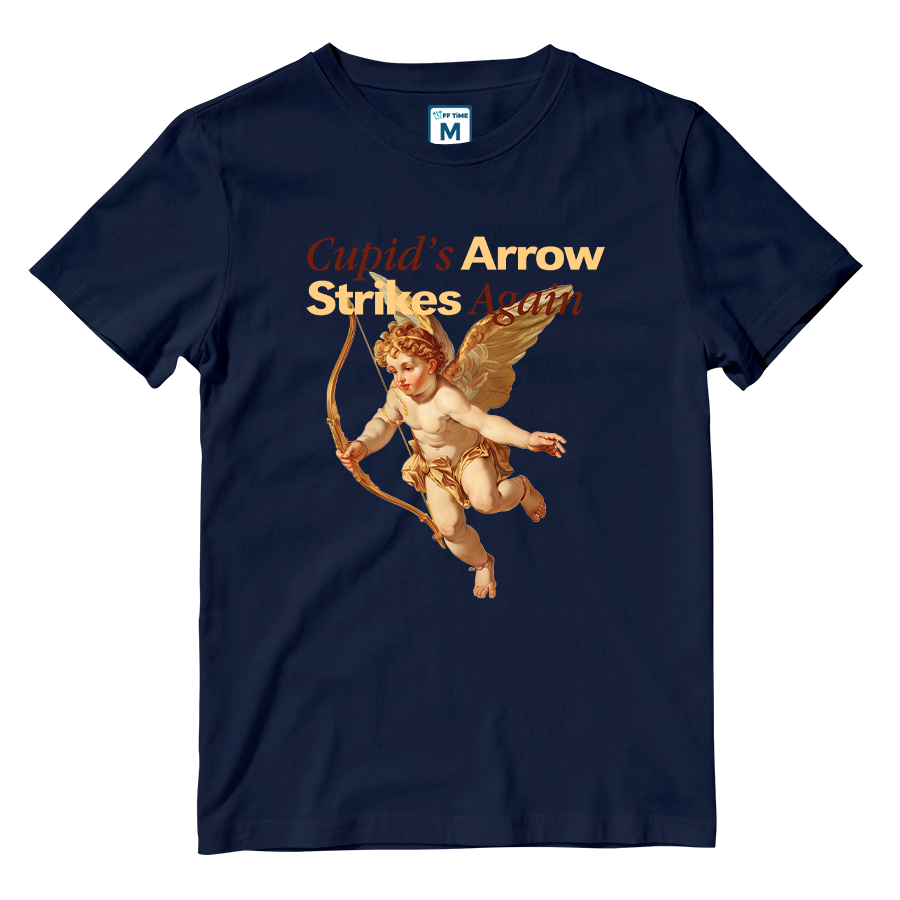 Cotton Shirt: Cupid's Arrow Strikes Again