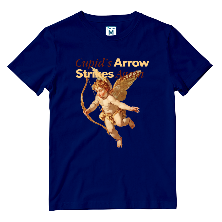 Cotton Shirt: Cupid's Arrow Strikes Again