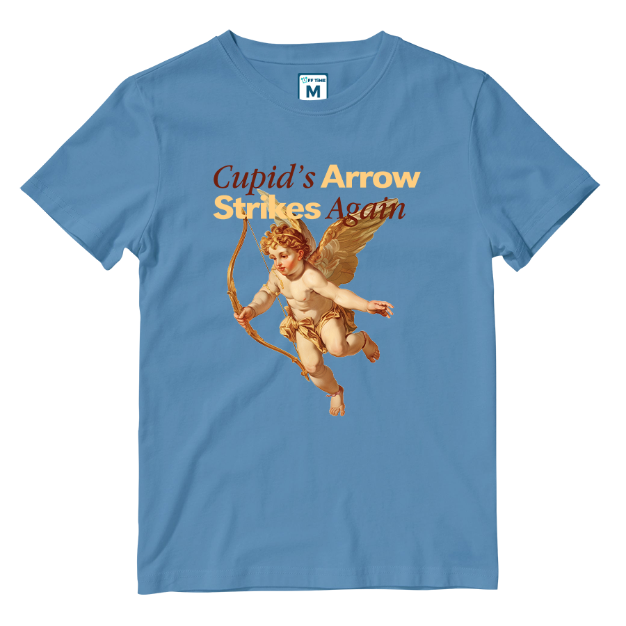 Cotton Shirt: Cupid's Arrow Strikes Again