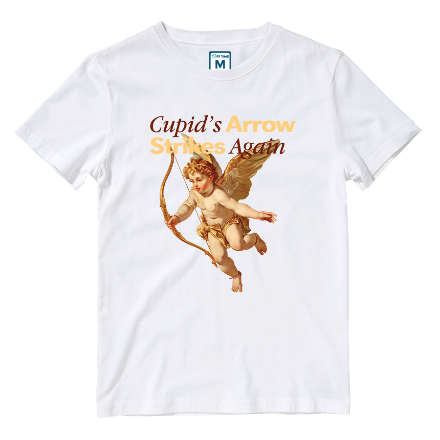 Cotton Shirt: Cupid's Arrow Strikes Again