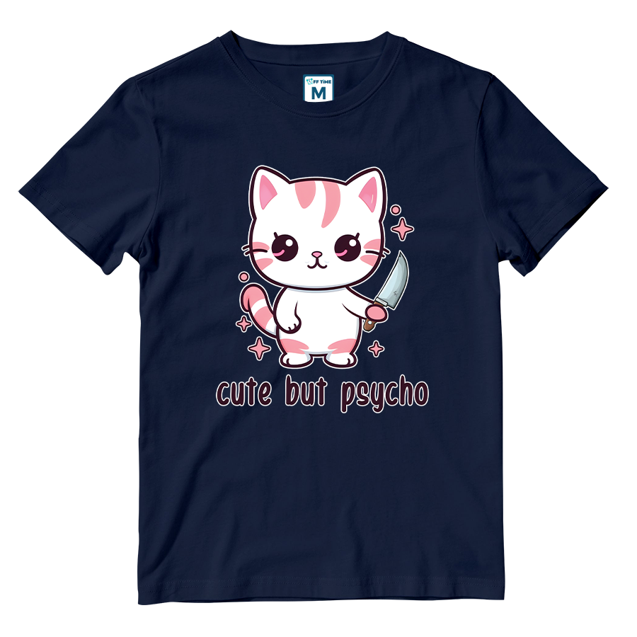 Cotton Shirt: Cute Psycho