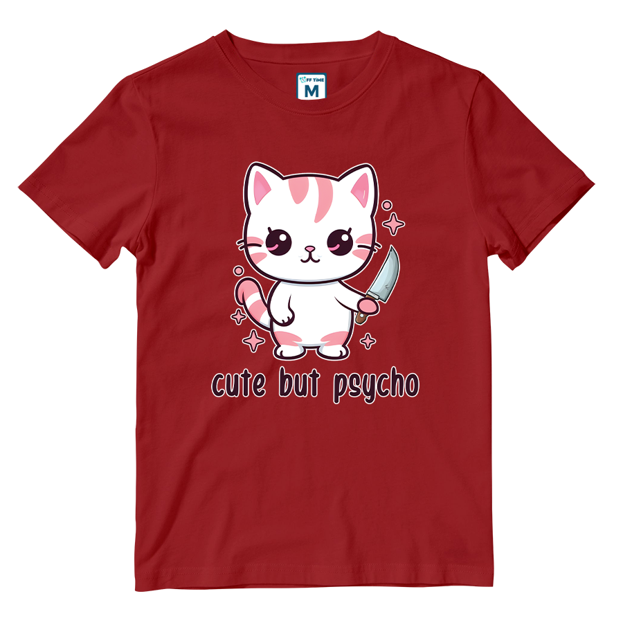Cotton Shirt: Cute Psycho