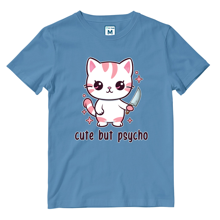 Cotton Shirt: Cute Psycho
