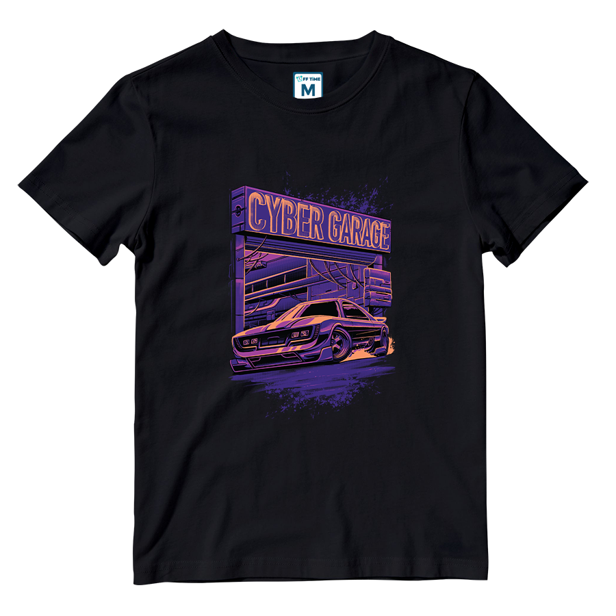 Cotton Shirt: Cyber Garage