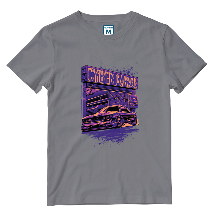 Cotton Shirt: Cyber Garage