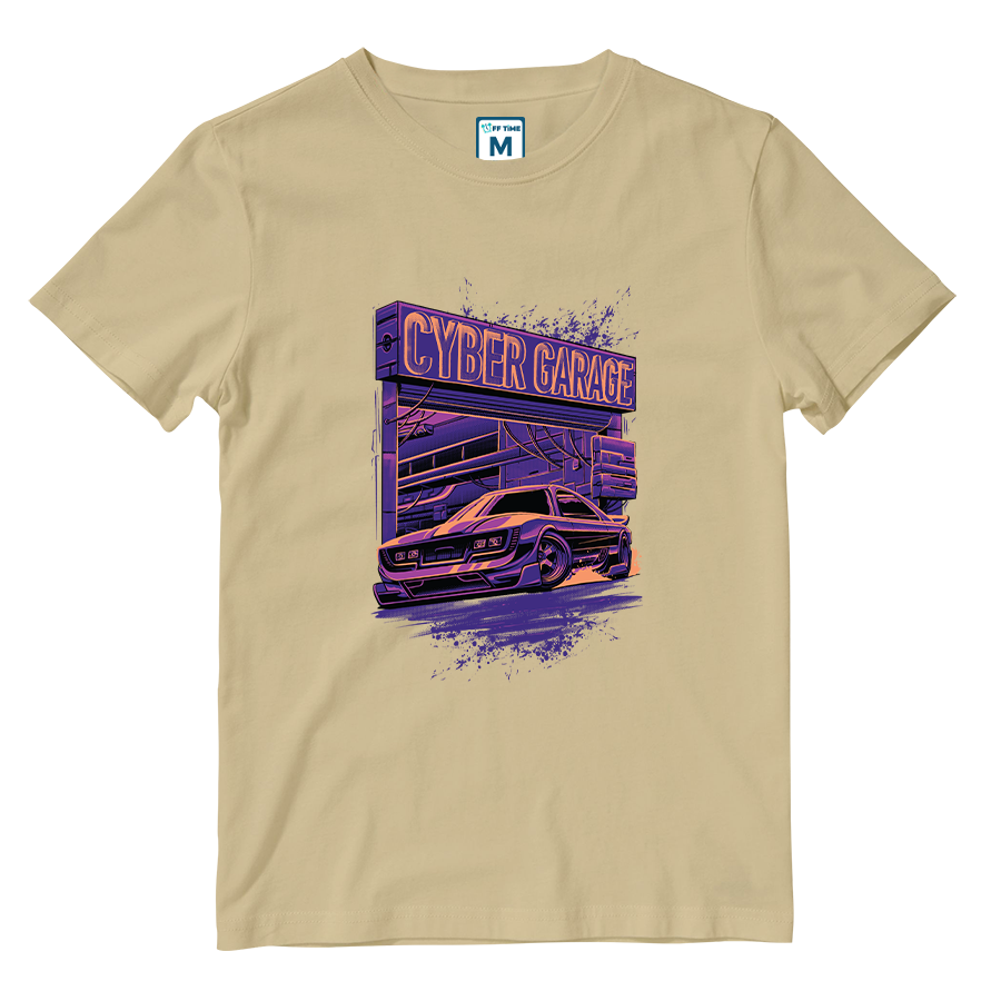 Cotton Shirt: Cyber Garage