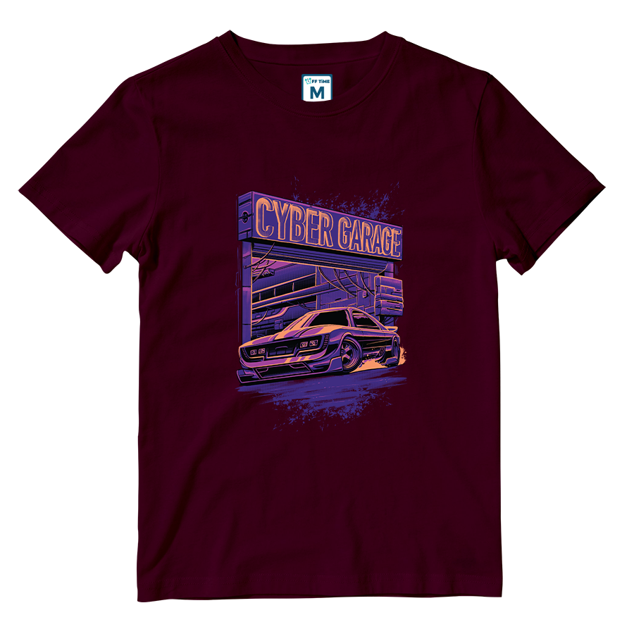 Cotton Shirt: Cyber Garage