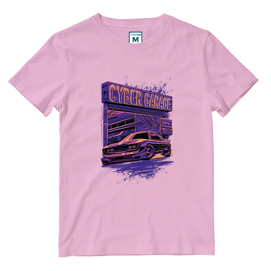 Cotton Shirt: Cyber Garage
