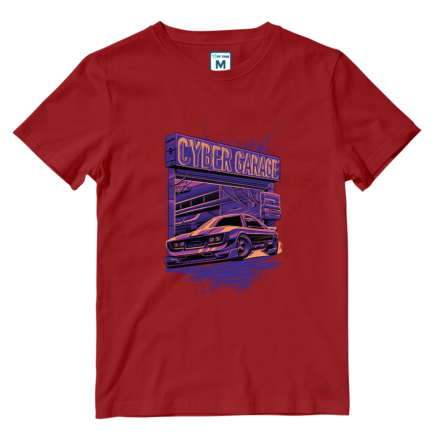Cotton Shirt: Cyber Garage