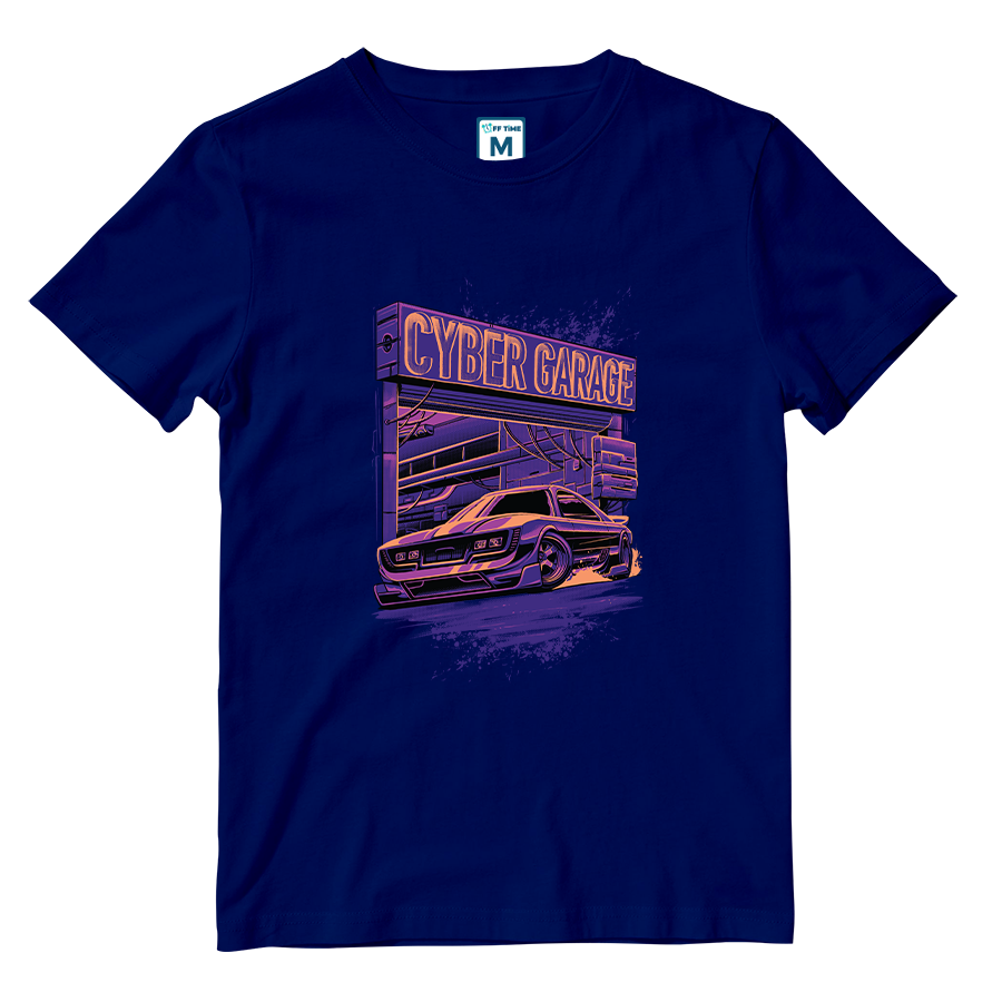 Cotton Shirt: Cyber Garage