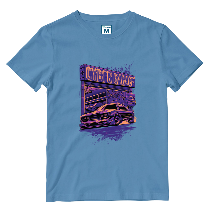 Cotton Shirt: Cyber Garage