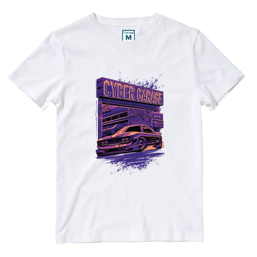 Cotton Shirt: Cyber Garage