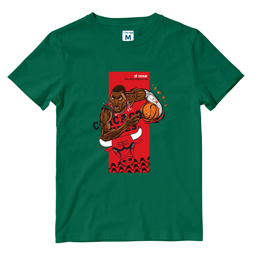 Cotton Shirt: DRose Bulls NBA