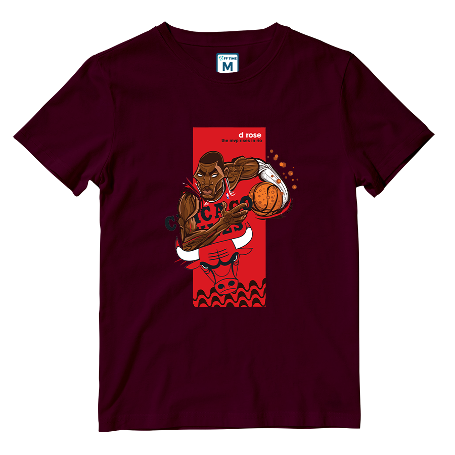 Cotton Shirt: DRose Bulls NBA