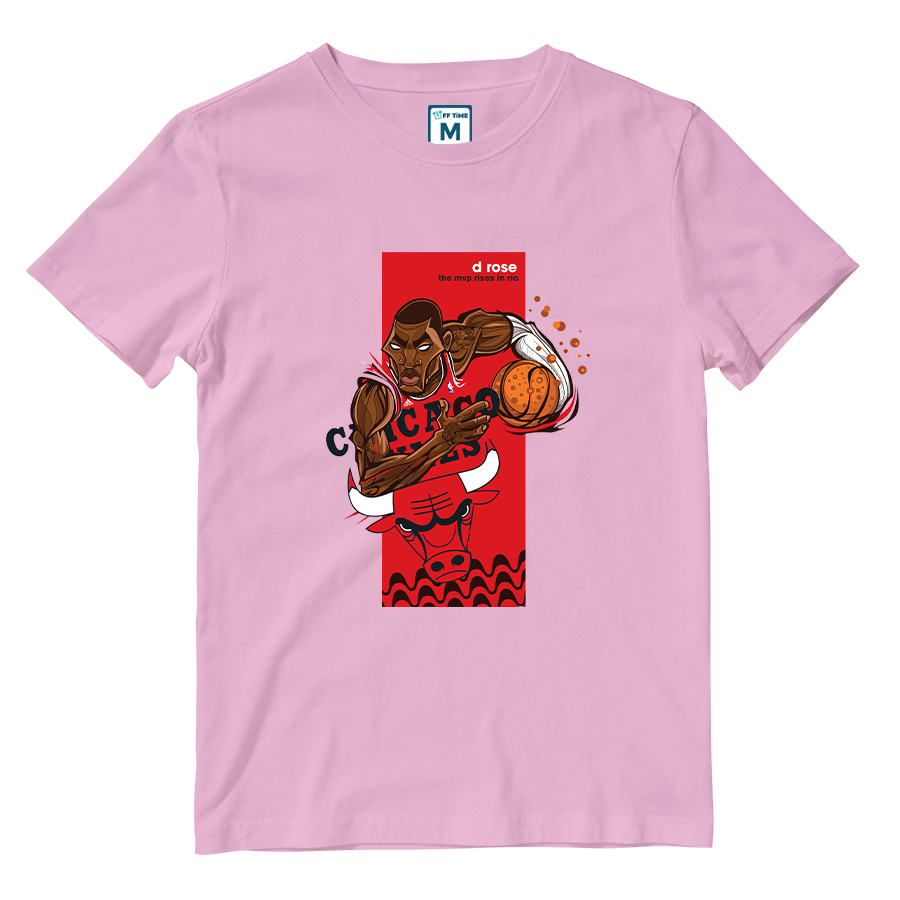 Cotton Shirt: DRose Bulls NBA