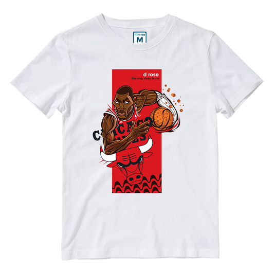 Cotton Shirt: DRose Bulls NBA