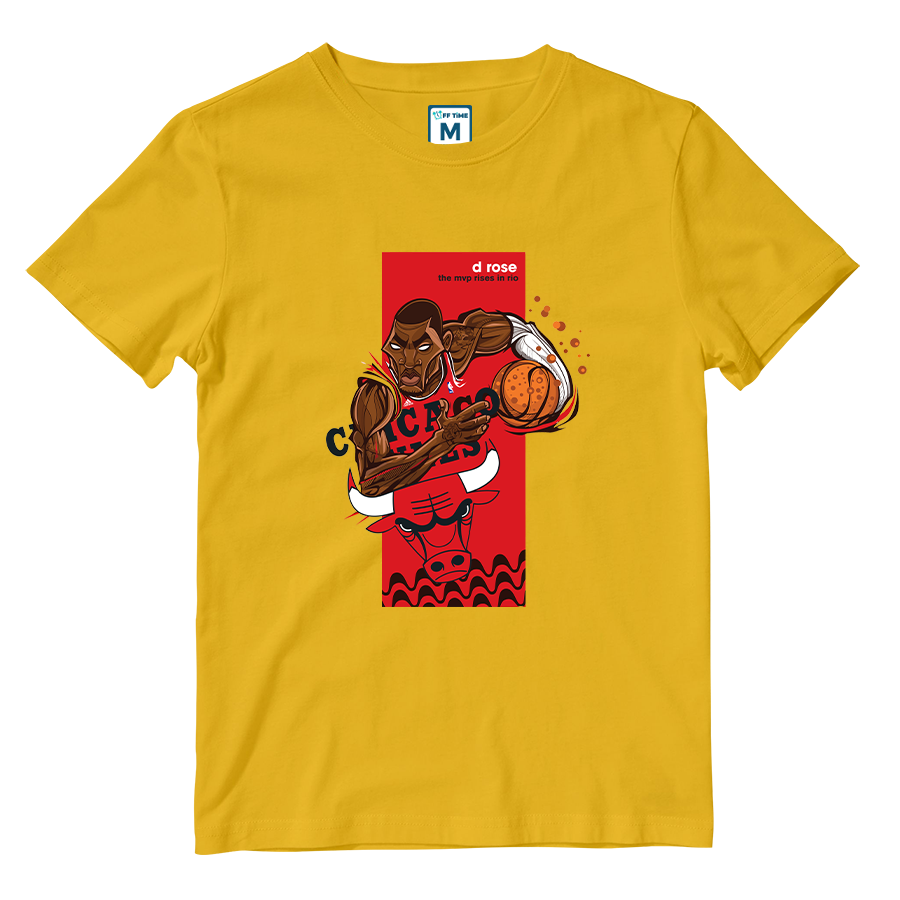 Cotton Shirt: DRose Bulls NBA