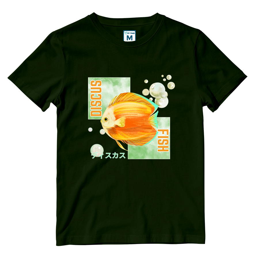 Cotton Shirt: DISCUS FISH