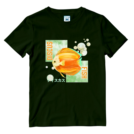 Cotton Shirt: DISCUS FISH