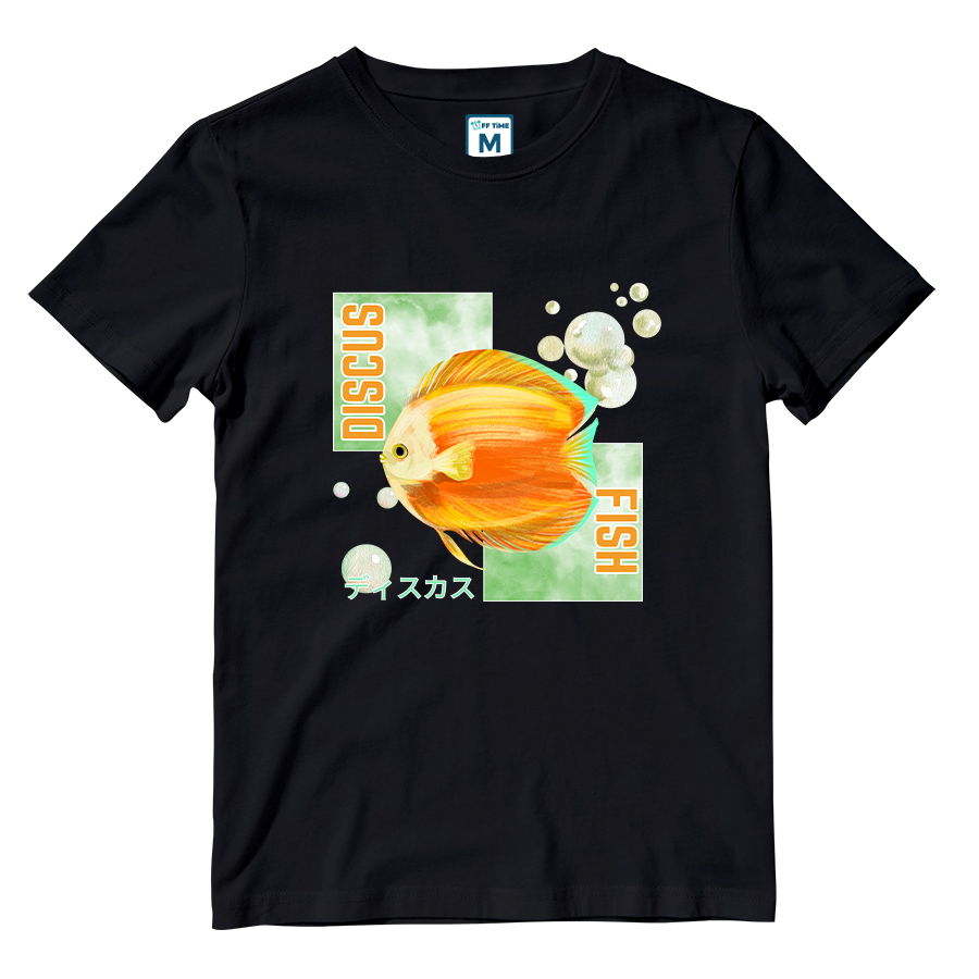 Cotton Shirt: DISCUS FISH