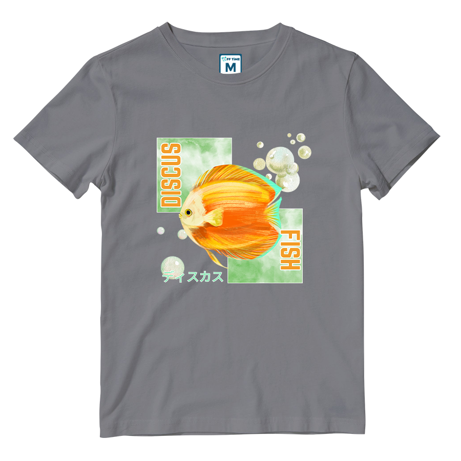 Cotton Shirt: DISCUS FISH