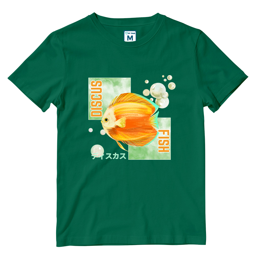 Cotton Shirt: DISCUS FISH