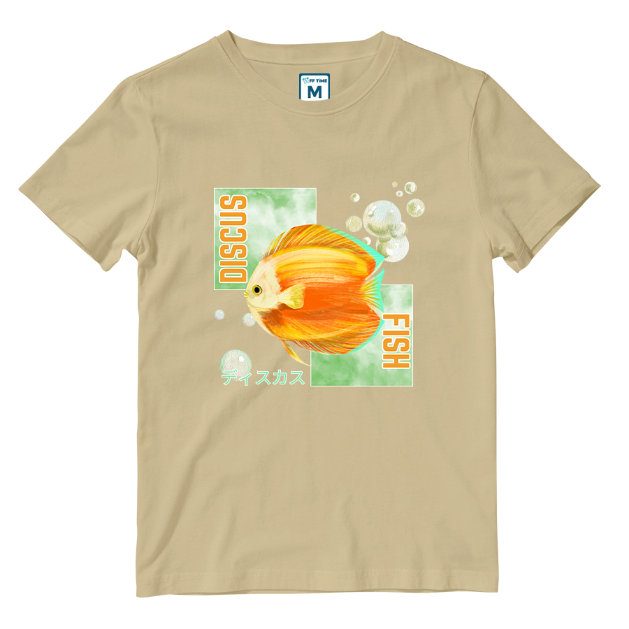 Cotton Shirt: DISCUS FISH