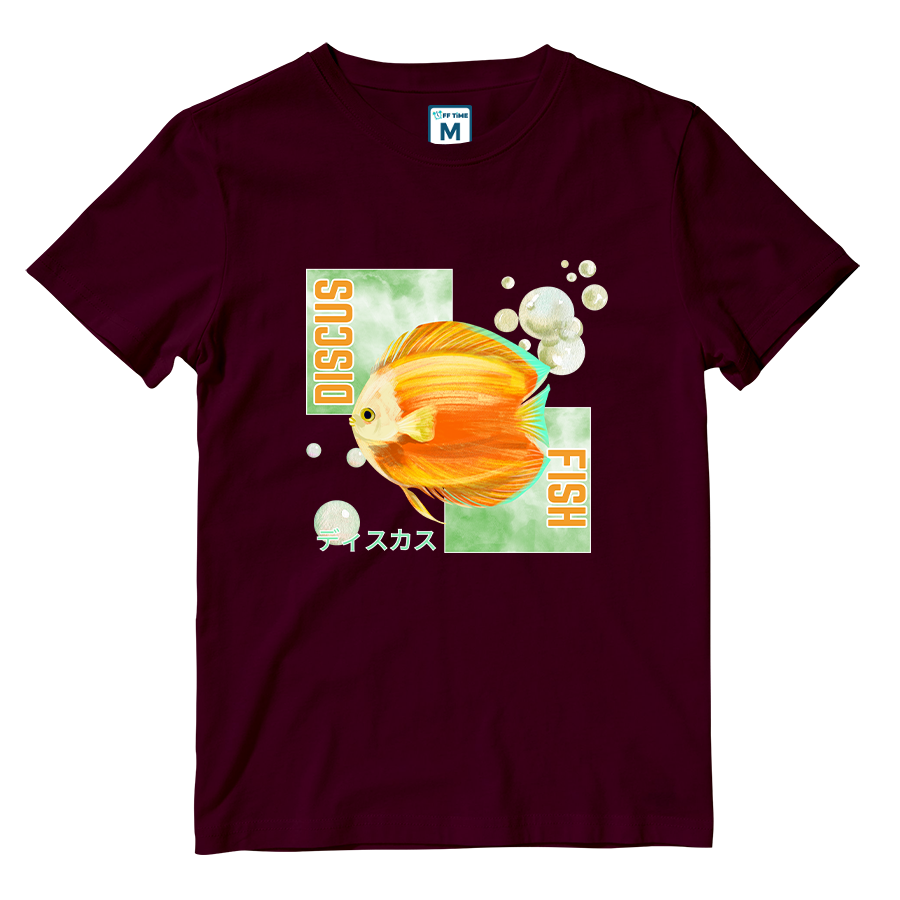 Cotton Shirt: DISCUS FISH