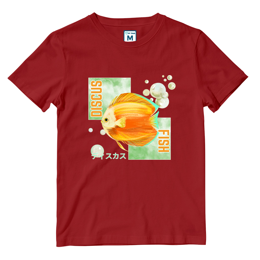 Cotton Shirt: DISCUS FISH