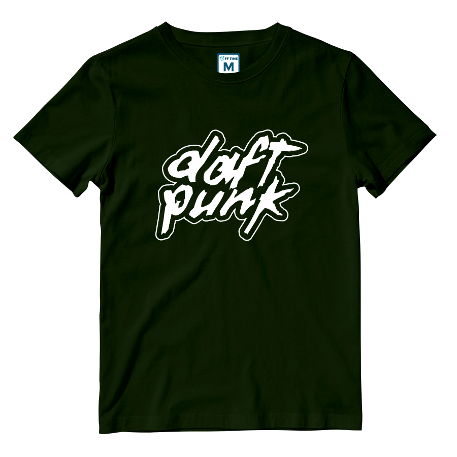 Cotton Shirt: Daft Punk Logo