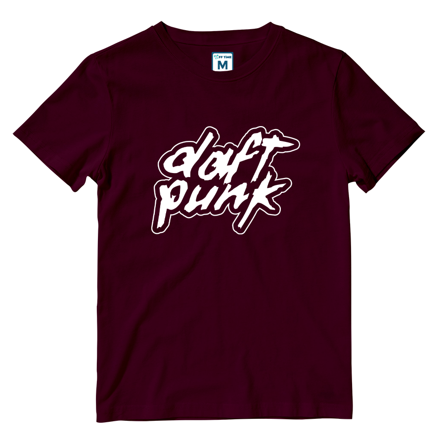 Cotton Shirt: Daft Punk Logo