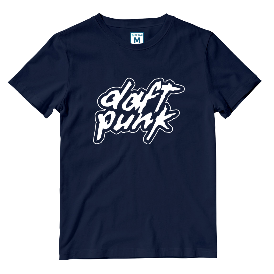Cotton Shirt: Daft Punk Logo
