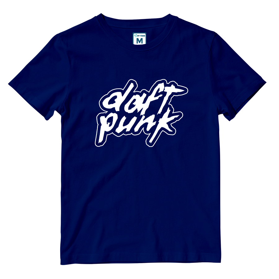 Cotton Shirt: Daft Punk Logo