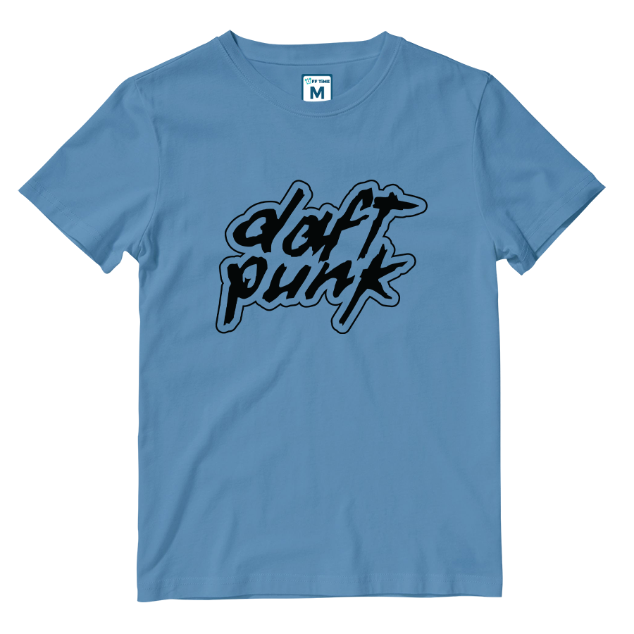 Cotton Shirt: Daft Punk Logo