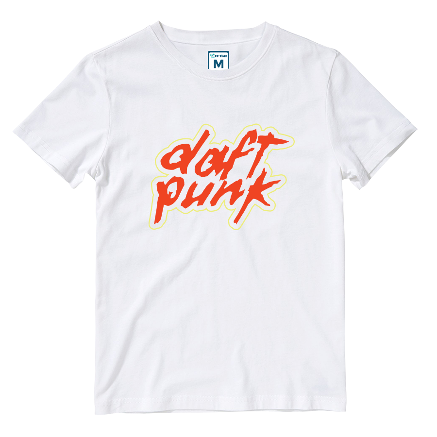 Cotton Shirt: Daft Punk Logo